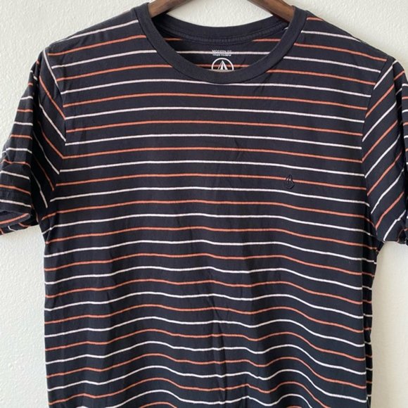 Volcom Striped T Shirt - Picture 3 of 4